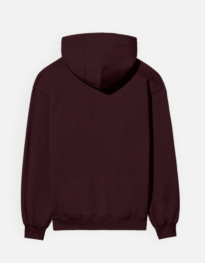 Maroon Men Hoodie