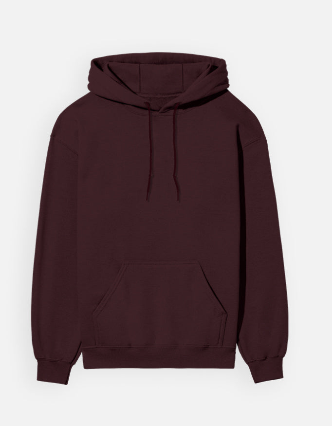 Maroon Men Hoodie