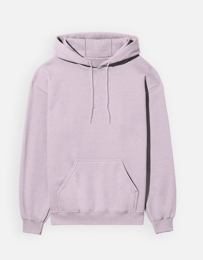 Light Baby Pink Men Hoodie