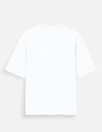 White Men's Oversized Standard T-Shirt