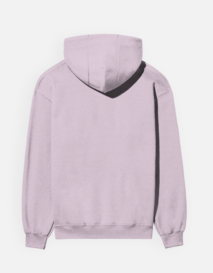 Light Baby Pink Men Hoodie