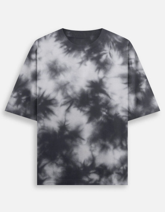 White Black Men Oversized T-Shirt