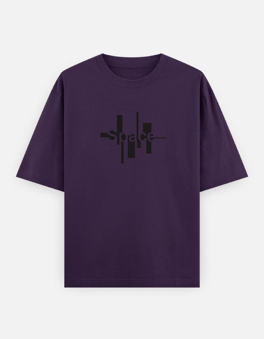 Purple Men's Oversized Classic T-Shirt