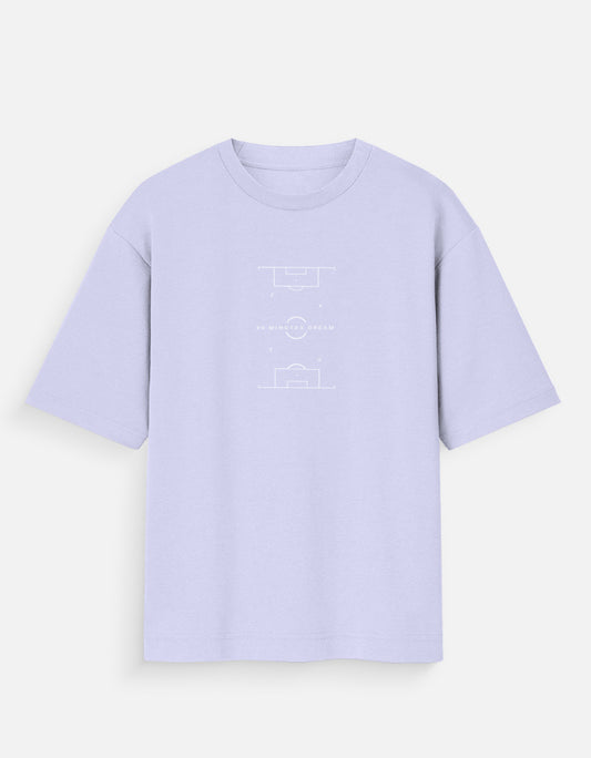 Lavender Men's Oversized Standard T-Shirt