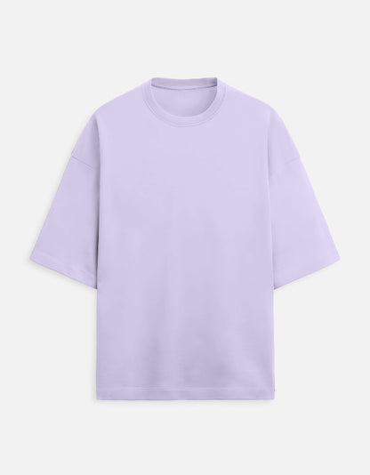Lavender Men's Terry Oversized Tee